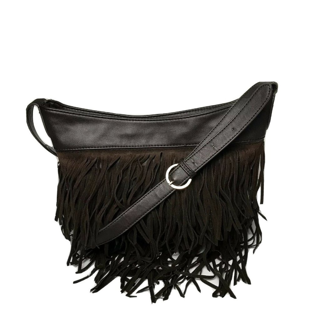 Urban Originals  Fringe Boho Crossbody Purse